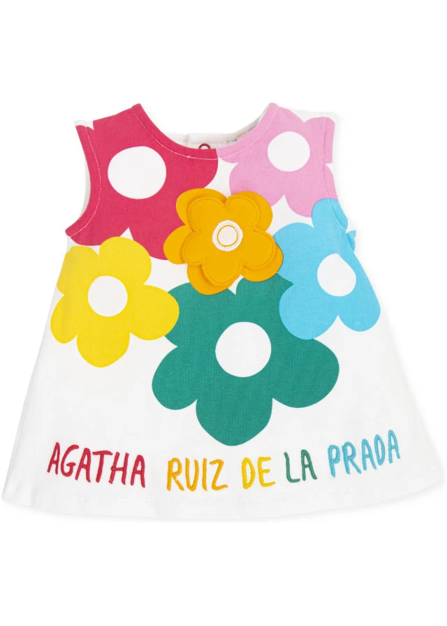 Agatha ruiz de la prada παιδικό φόρεμα 6490S23 - SS23-6490S23 - Agatha ruiz de la prada