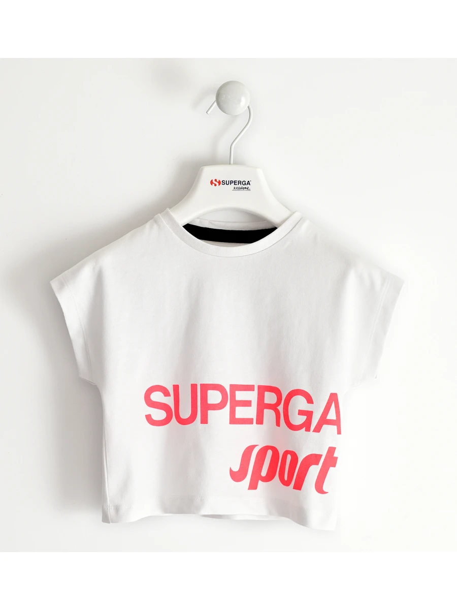 Superga παιδική μπλούζα κοντομάνικη S4163 - SS22-S4163 - SUPERGA